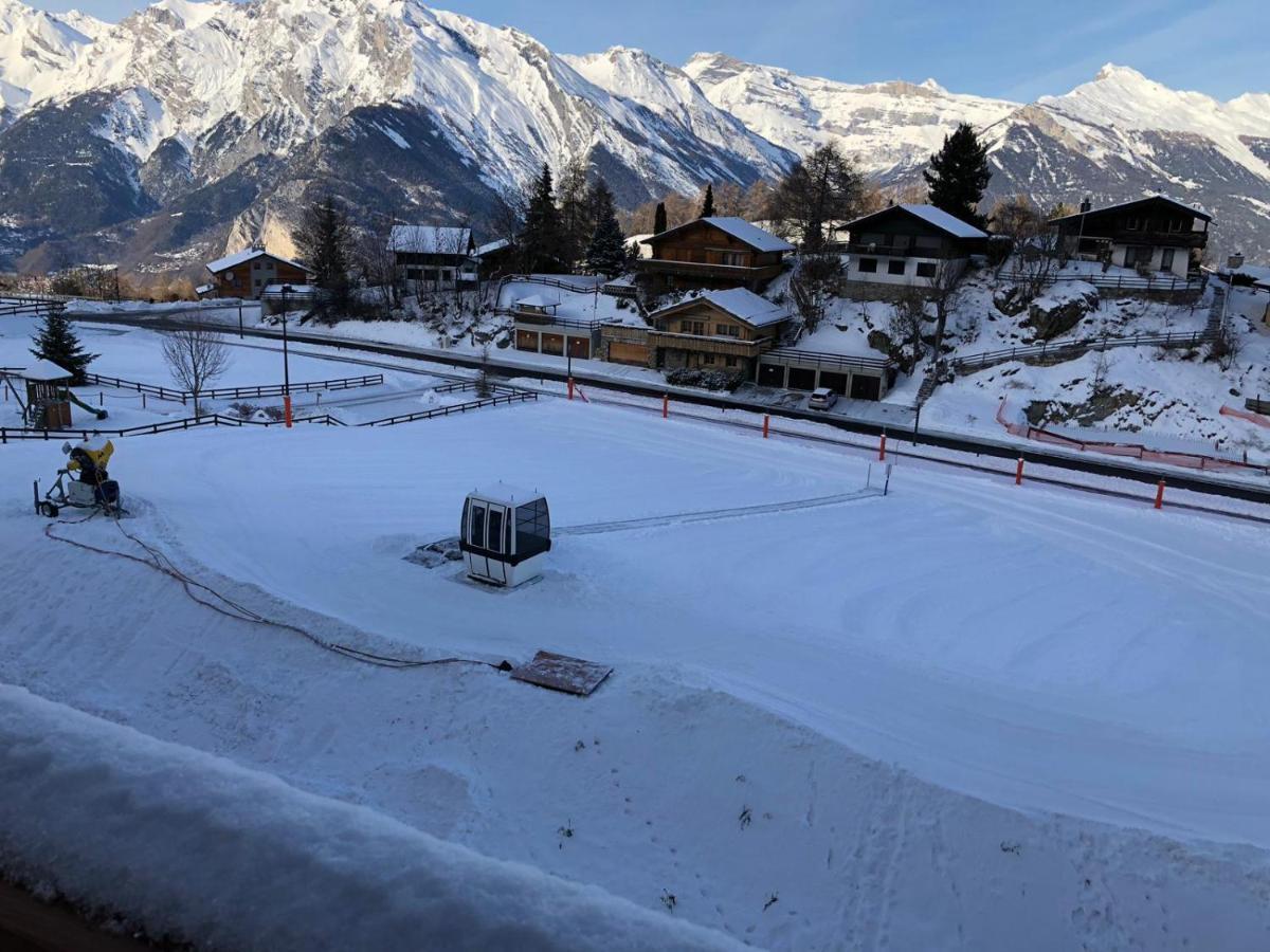 Appartement Haute Nendaz Met Fantastisch Uitzicht 외부 사진
