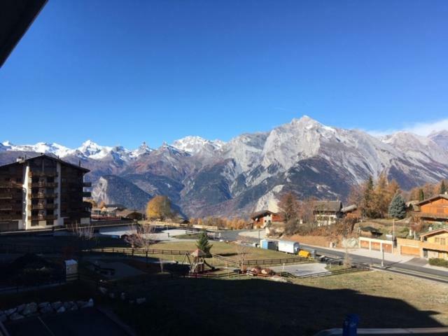 Appartement Haute Nendaz Met Fantastisch Uitzicht 외부 사진